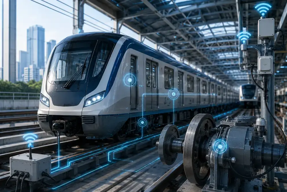 Predictive Maintenance for Metro Trains Using IoT & AI
