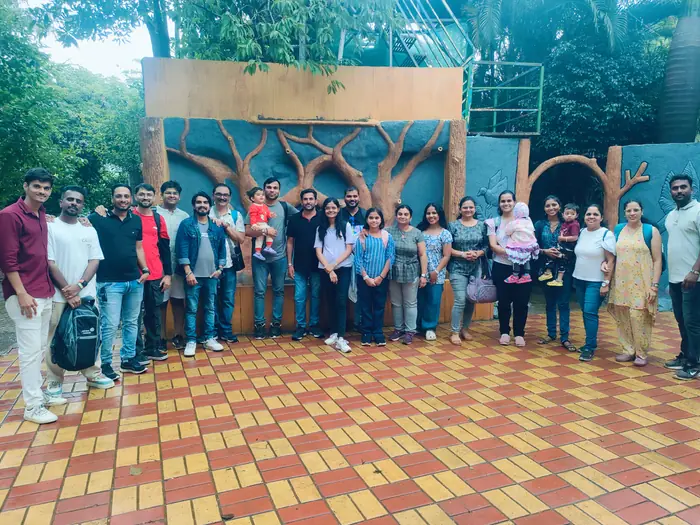 Barquecon Technologies team group photo during a company outing
